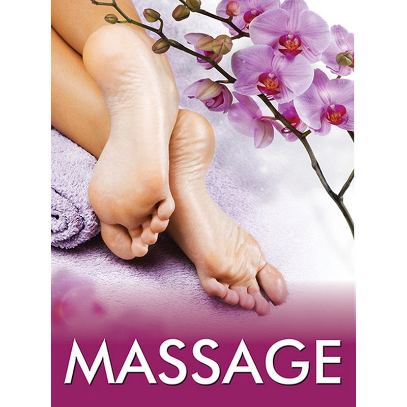 Holographic Window Decal - Massage - H-15 B