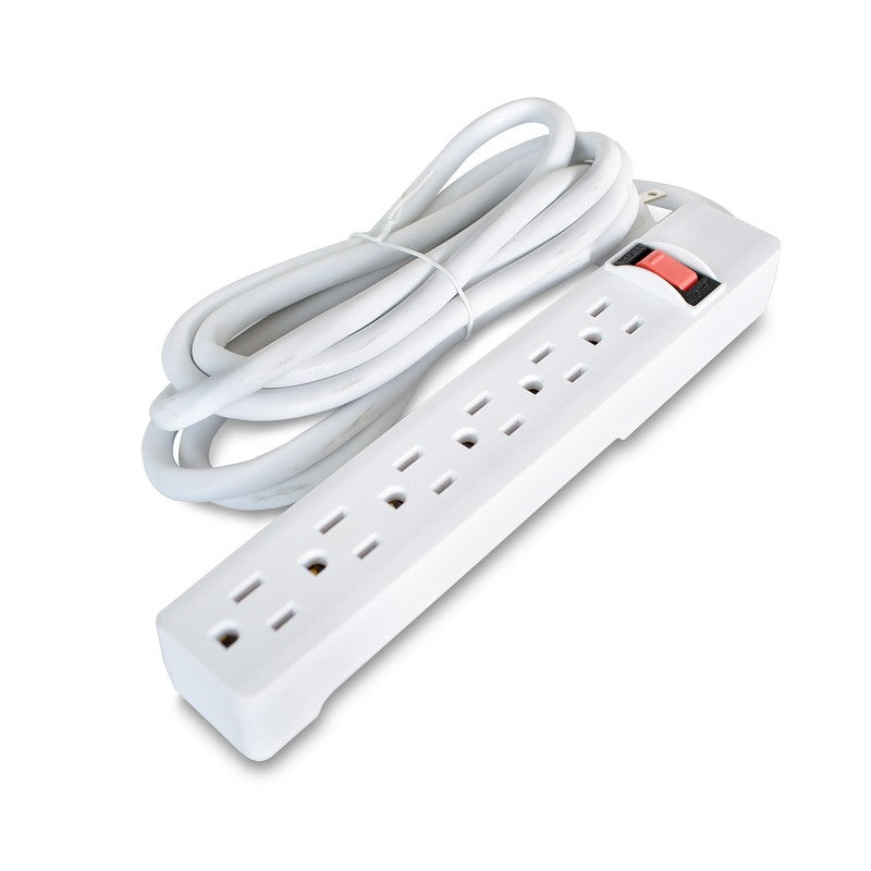6-Plug Power Strip w/ 10ft cord